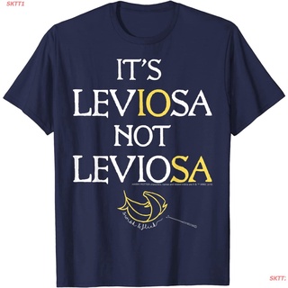 SKTT1 ลีวายส์เสื้อยืดยอดนิยม Harry Potter Its LevIOsa Not LevioSA T-Shirt levis Sports T-shirt แฟชั่นสไตล์เรียบง่าย