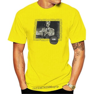 เสื้อยืดผ้าฝ้าย พร้อมส่ง ใหม่ เสื้อยืดลําลอง แขนสั้น คอกลม พิมพ์ลาย Hank Williams สีดํา สไตล์คลาสสิก สําหรับผู้ชาย 2022