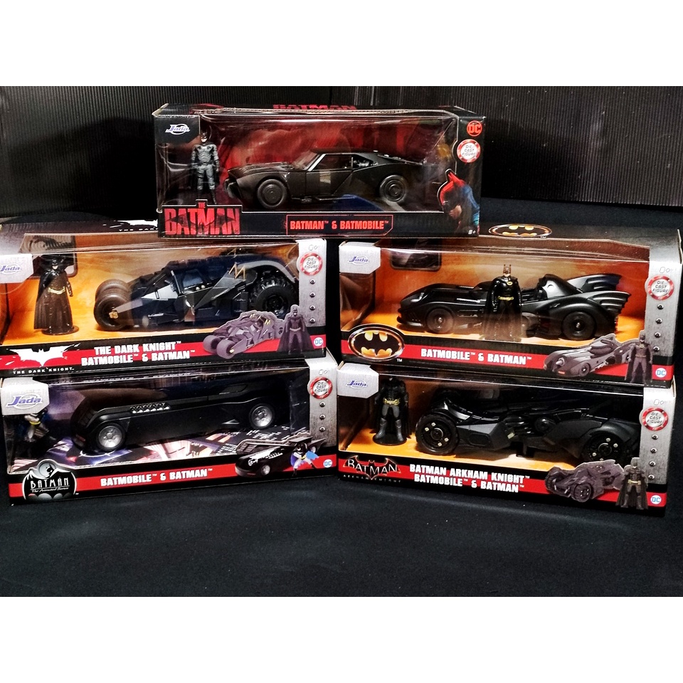 โมเดลรถBatman โมเดลรถBatmobile โมเดลรถแบทแมน *** Jadatoys ของแท้ คัด A***  1:24 มี Figure 1/24 ราคา โมเดลรถของขวัญ | Shopee Thailand