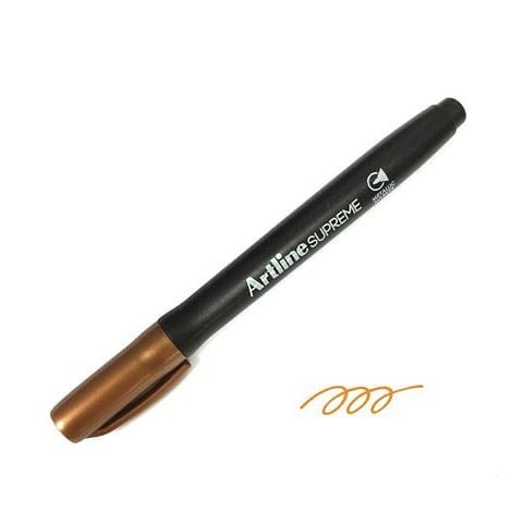 Artline Supreme Metallic Markers pen 1.0mm  EPF-790   ปากกามาร์กเกอร์สีเมทัลลิค  ทอง/เงิน