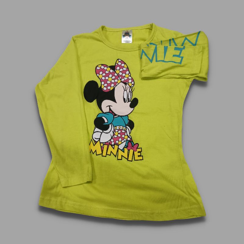 เสื้อยืด GIRL LONG SLEEVE MINI MOUSE : 8YEAR ถึง 14YEAR