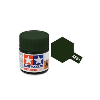 สีสูตรน้ำ TAMIYA XF-61 Dark Green (10 ml)