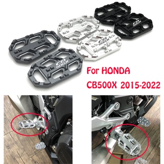 ที่พักเท้ารถจักรยานยนต์ อุปกรณ์เสริม สําหรับ Honda CB 500 X 500X CB500X 2015 2016 2017 2018 2019 2020 2021 2022 CB500F CBR500R CB400F CB400X