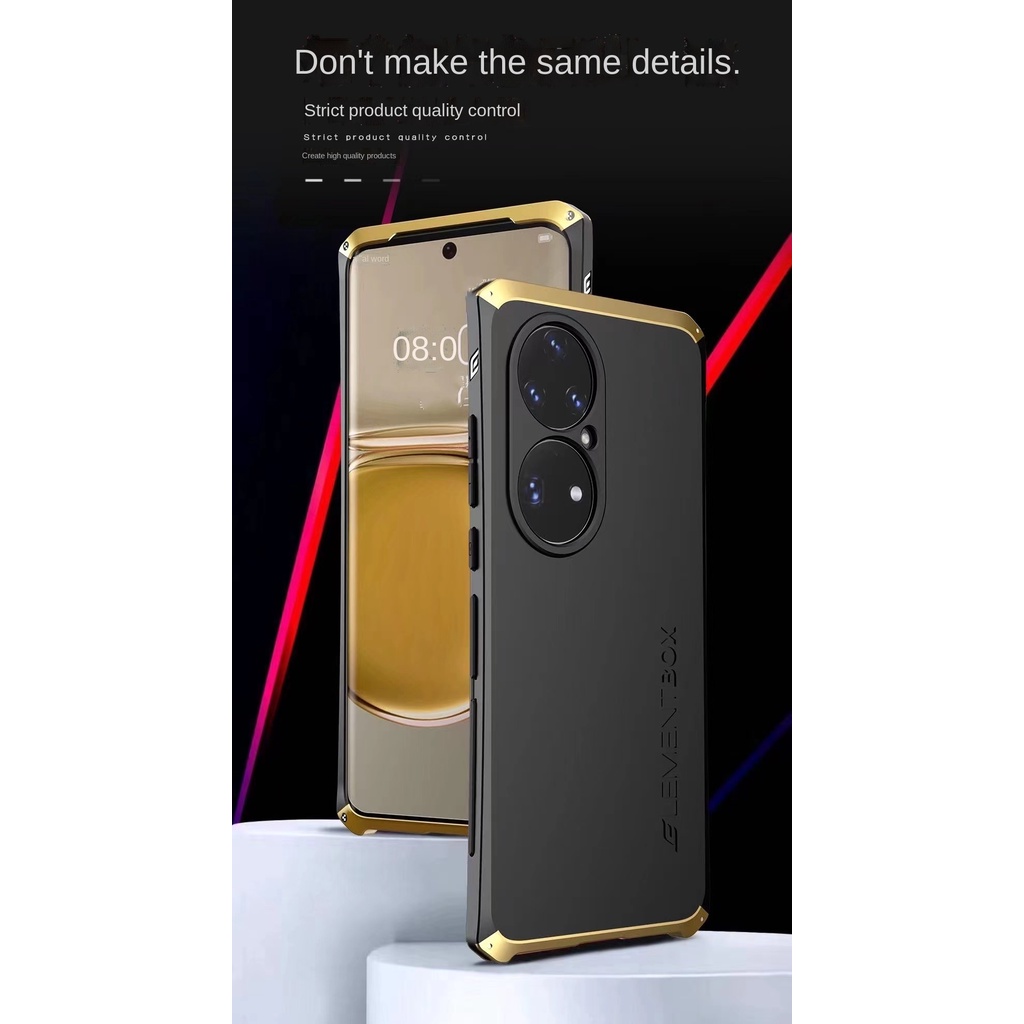 Yjd เคสโทรศัพท์มือถือโลหะ กันกระแทก สําหรับ Huawei P50 Pro P40 Pro P40PRO+