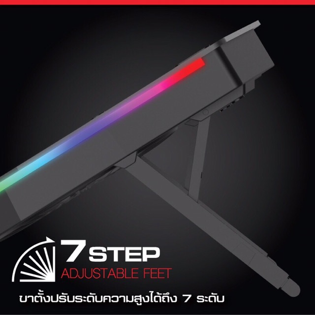 SIGNO CP-510 Spectro RGB Gaming Cooling Pad - sunantasriharun - ThaiPick