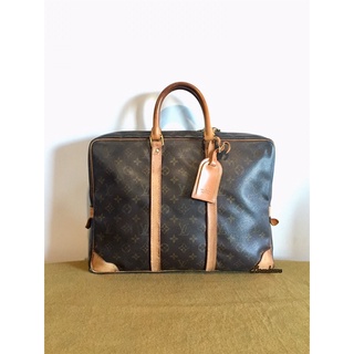 Louis Vuitton Monogram Porte Document Yoyage Solf Briefcase Bag