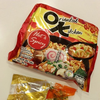 1บาท พร้อมส่งผงปรุงรส เครื่องปรุงมาม่าเกาหลี oriental kitchen มาม่าต้มยำ มาม่าหมูสับ