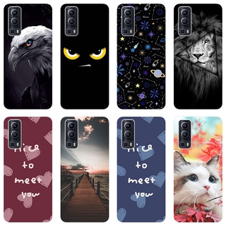 เคสสำหรับ VIVO Y72 5G Case Silicone Back Cover Soft Casing VIVO Y72 Y 72 VIVOY72 cartoon TPU เคส