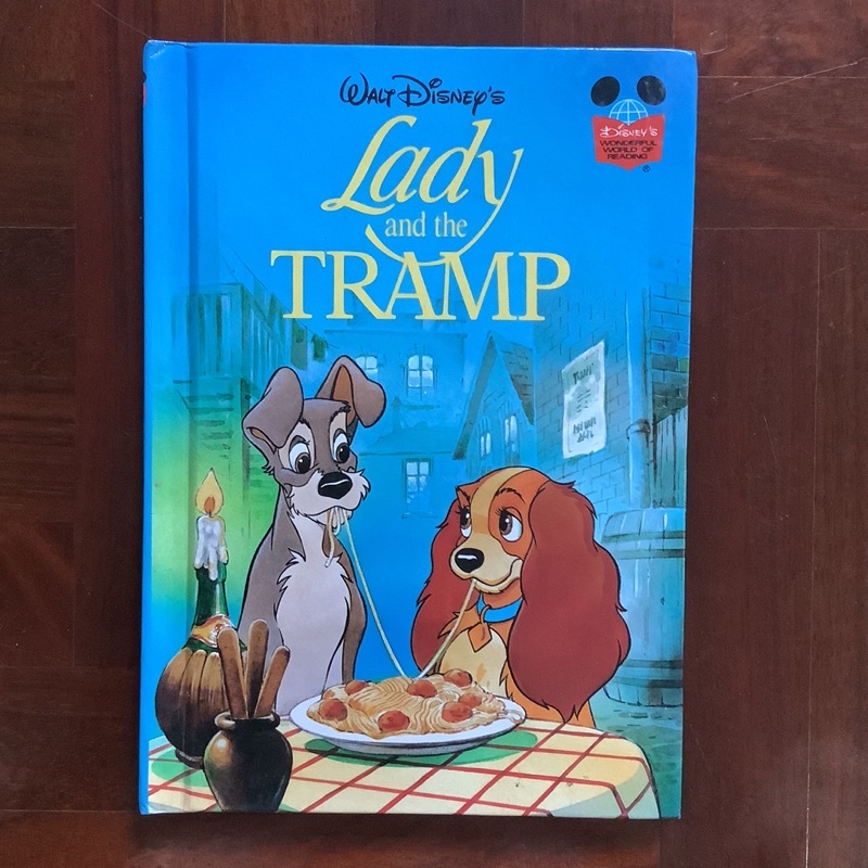 หนังสือการ์ตูนเด็กดิสนีย์ Lady and the Tramp