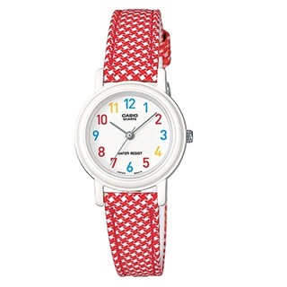 Casio Standard นาฬิกาข้อมือ รุ่น LQ-139LB-4B (สีแดง/ขาว)