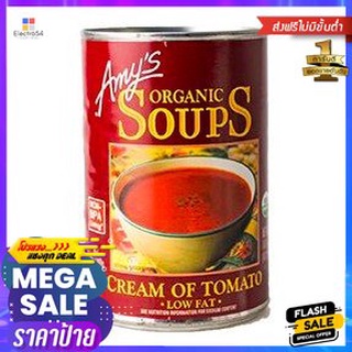 Amys Cream Of Tomato Organic Soups 411g Amys ซุปครีมมะเขือเทศออร์แกนิก 411g