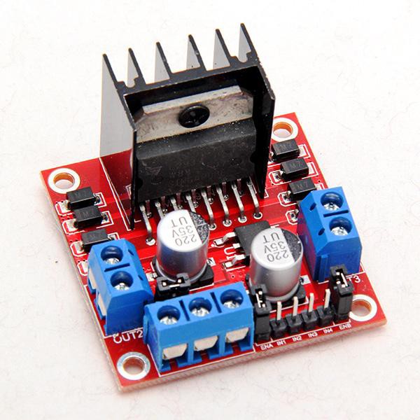 L298N Motor Driver Module บอร์ดโมดูลขับมอเตอร์ เหมาะสำหรับ Arduino MUC และ งาน DIY Control