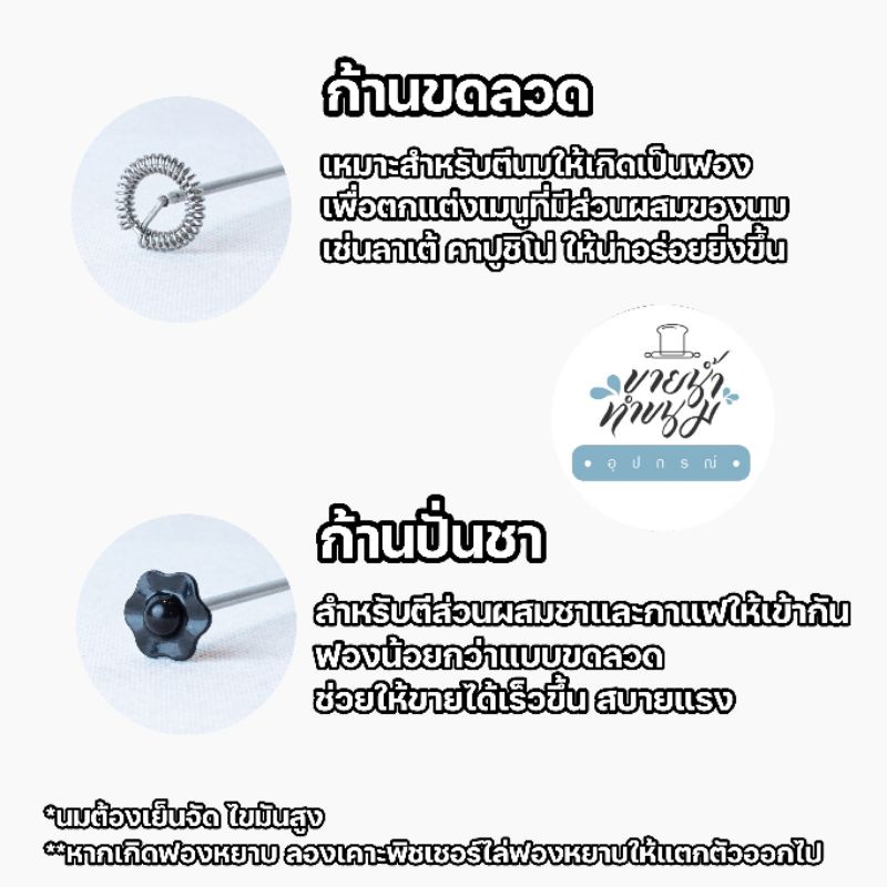 [ออกใบกำกับภาษีได้] อะไหล่ก้านตีฟองนม ปั่นชากาแฟ​ imix​ 1610-380​และ1610-555