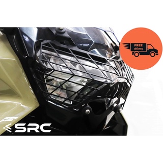 [S] การ์ดไฟหน้า สำหรับ KAWASAKI KLR 650(ส่งฟรี)/HEAD LIGHT GUARD FOR KAWASAKI KLR 650