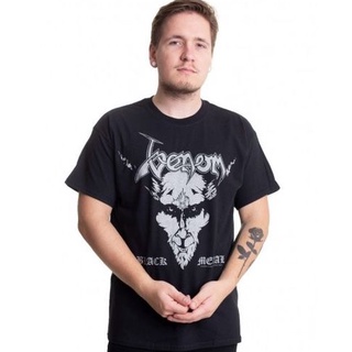 เสื้อยืด พิมพ์ลายวง venom BLACK metal Premium สําหรับผู้ชาย