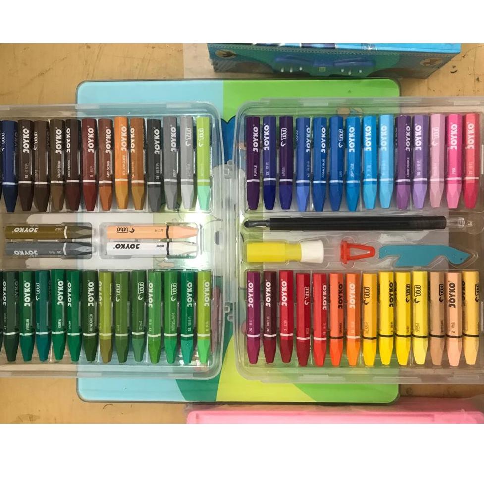 ส่งตรง . Titi Joyko Crayons Fill ดินสอสีน้ํามัน สีพาสเทล 55 สี 40 สี ...