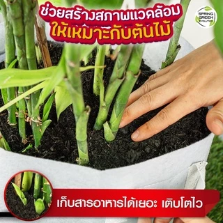 กระถางผ้า สีขาว กระถางผ้าปลูกต้นไม้ ถุงปลูกต้นไม้ กระถางต้นไม้ GBW Gallon ของแท้จาก SGE