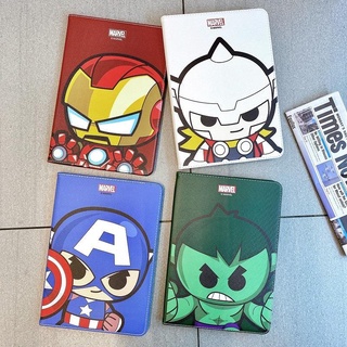 Marvel for เคสไอแพดair 4 5 mini 1 2 3 4 5 6 เคส The Avengers pro 11 10.2 2020 2021 gen 7/8/9 case with pen slot