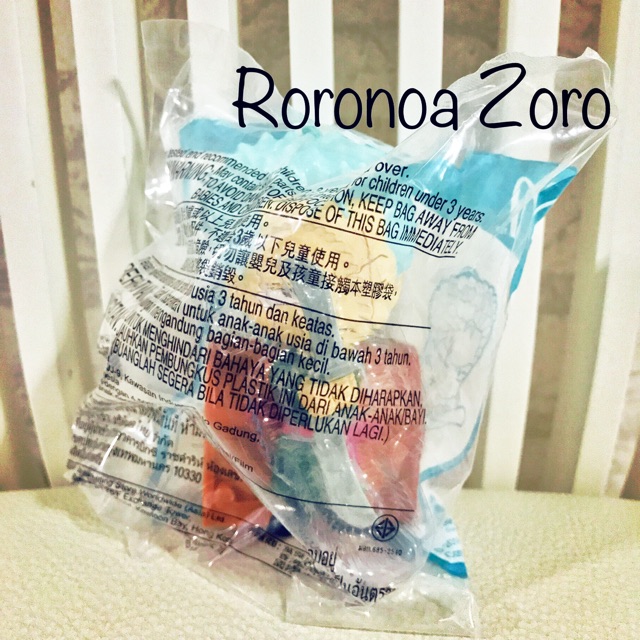 Zoro : ตุ๊กตา วันพีซ (แมคโดนัลด์) มีของพร้อมส่ง