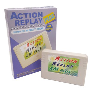 อะแดปเตอร์การ์ดหน่วยความจํา Ems Action Replay Plus 4m สําหรับ Sega Saturn 4 Meg