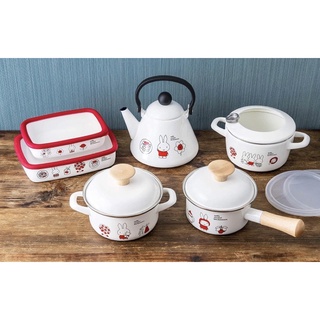 หม้ออีนาเมล Miffy x Good+ Fujihoro ลิขสิทธิ์ญี่ปุ่น หม้อ ทอด…
