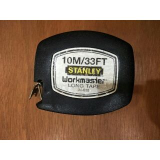 ตลับเมตรแถบโลหะ 10 m STANLEY U.S.A.