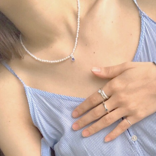 Winterwinter Jewelry Silver925 : เครื่องประดับเงินแท้ เงินแท้925 สร้อยมุกแท้ สไตล์เกาหลี