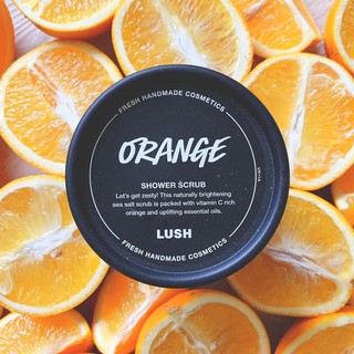 (ของใหม่) Lush Orange Shower Scrub 330g/665g