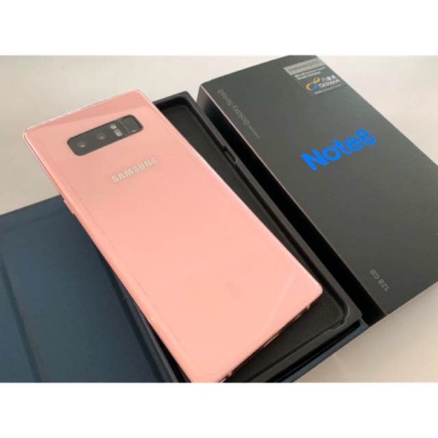 Samsung Galaxy Note8 128GB สีBlossom Pink มือสองสภาพดี ความจุเยอะ ไม่ต้องกังวลความจุเต็ม