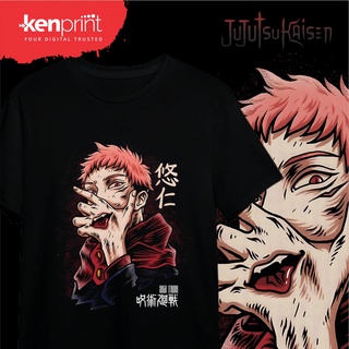 T-shirt  เสื้อยืด พิมพ์ลาย Yuuji ITADORI JUJUTSU KAISEN Non Official | ผ้าฝ้ายพรีเมี่ยมยุค 30 - เด็กทารกวัยรุ่นและผู้ใหญ