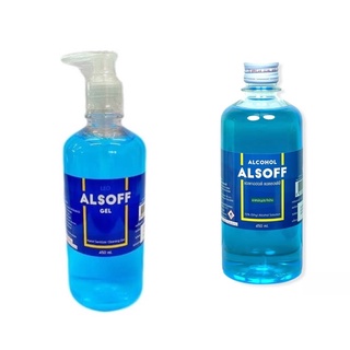 แอลกอฮอล์ เจล แอลซอฟฟ์ Alsoff Alcohol gel 450 ml