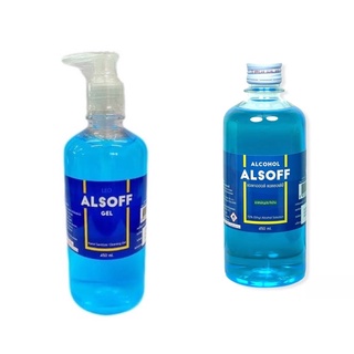 แอลกอฮอล์ เจล แอลซอฟฟ์ Alsoff Alcohol gel 450 ml