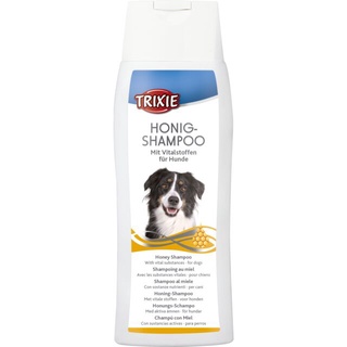 TRIXIE Honey Shampoo For Dogs ทริกซี่ แชมพูสุนัข สูตรน้ำผึ้ง 250ml.