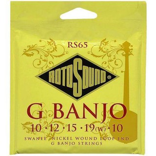 Rotosound G BANJO สายแบนโจ รุ่น RS65 (Made in England)