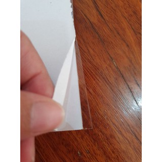 พลาสติกอะคริลิค T-000 ใส หนา 0.8 มม. ขนาด 12×12นิ้ว