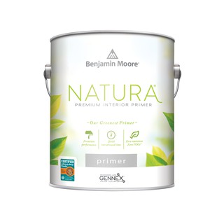 สีรองพื้นเกรดพรีเมียม รุ่น NATURA® (051100) ยี่ห้อ เบนจามินมอร์ Benjamin Moore สำหรับผู้มีปัญหาภูมิแพ้และหอบหืด