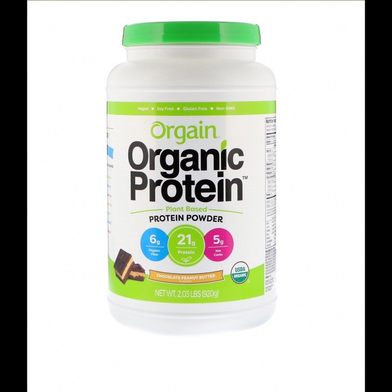 Orgain Organic Protein Powder - Chocolate Peanut Butter (920 g)