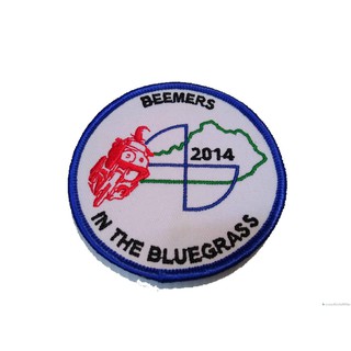 [ตัวรีด เย็บได้] BEEMERS 2014 ป้ายติดเสื้อ logo Embroidered Sew Iron On Patches Badge