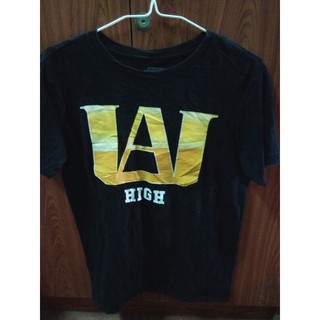 เสื้อยืด UA High school My hero acadamia อก36 เสื้อมือสอง