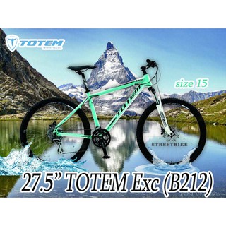 💯🚲💥SALE💥📢 จักรยานภูเขา 27.5" TOTEM Exc (B212) 24sp size 15" blue green