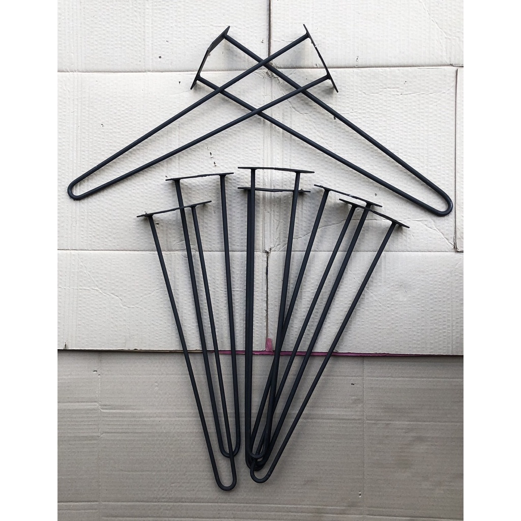 *Free delivery*ชุดขาเหล็ก4ชิ้น สูง40cm