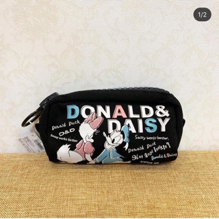 กล่องดินสอซิปยักษ์ donald &amp; daisy