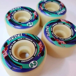 Redel Skateboard Wheels 53mm 104a