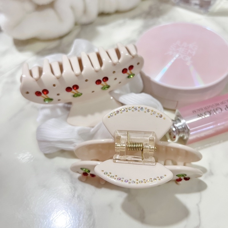 cherryLovepink กิ๊บหนีบผมเกาหลี พร้อมส่ง - wippylook - ThaiPick