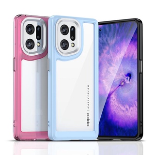 เคสอะคริลิค กันตก กันกระแทก สําหรับ OPPO Find X5 X5 Lite Pro Reno 7 Pro 5G