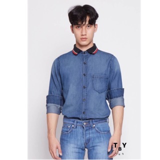 TBY JEANS  เสื้อเชิ้ตยีนส์ TT71