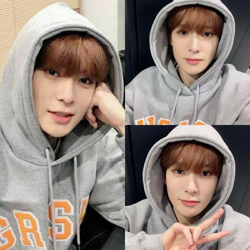 เสื้อแจ็คเก็ตจัมเปอร์มีฮู้ดสไตล์ Jaehyun