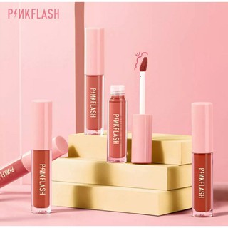 ลิป P⚡nkFlash Melting Matte Lip💄ไม่ต้องรอพรีออร์เดอร์💄แบรนด์แท้💯เนื้อแมท สายฝอสุด