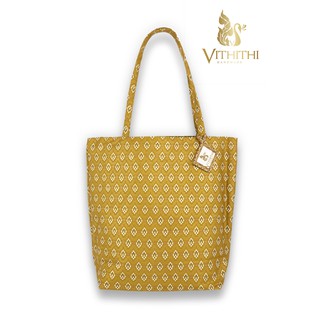 กระเป๋าผ้าไหมไทย Thai Silk Tote Bags (Thai Silk รหัส 133)