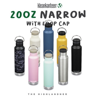 Klean Kanteen 20oz Classic Narrow Insulated 2021 with Loop Cap